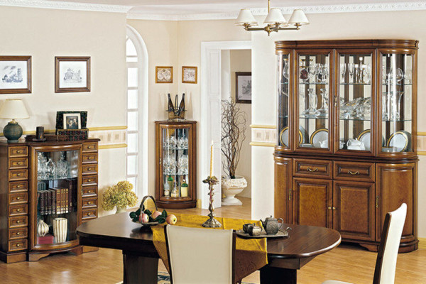 Classic r Unterschank TV-cabinet TV cabinet TV Wardrobe Chest of drawers Country house Z-TV-cabinet