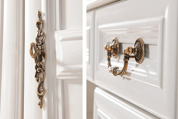 Classic r Designer Mirror with Drawers Standing Mirror W-NL Attachment Mirror