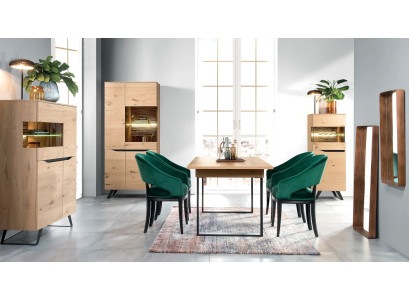 Design Display case Chest of drawers Sideboard Side Wardrobe Shelf Luxury Living room Cabinets new