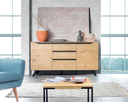 Design Display case Chest of drawers Sideboard Side Wardrobe Shelf Luxury Living room Cabinets new