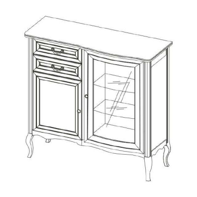 Real wood Chest of drawers Wardrobe Cabinets Classic Bar Vintage Rustic Bar - PR - KB