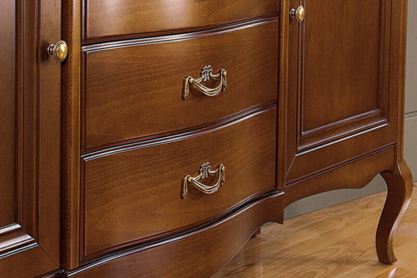 Real wood Chest of drawers Wardrobe Cabinets Classic Bar Vintage Rustic Bar - PR - KB