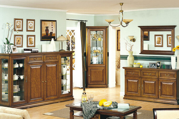 Classic r display case display cabinet showcases wardrobe glass collector museum R-W2