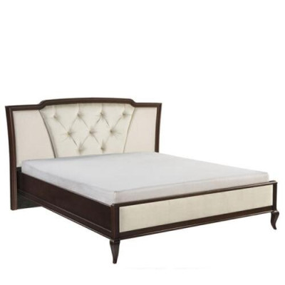 Double bed Bed Beds Design Hotel Luxury Upholstery Marriage Wood 180 x 200cm Furniture new