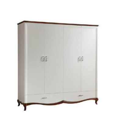 Solid wood Real wood Handcraft Classic Cabinets Wardrobe MI-4D new
