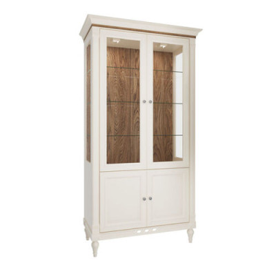 Classic Display case Chests of drawers Display cabinet Wardrobe Glass cabinet FL-W2