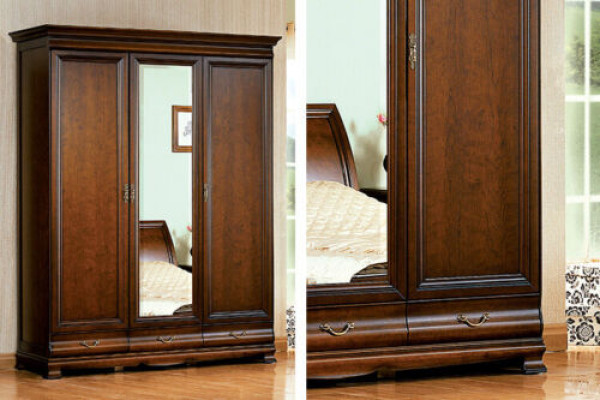 Classic Cabinets Wardrobe Wooden Cabinet Wall Unit Wardrobe