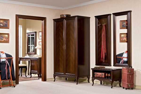 Wardrobe Wardrobe Italian Furniture Wood Antique Style Real wood Classic r