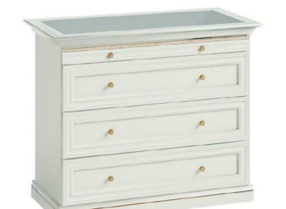 Chest of drawers + Virtrine Jewelry Watches Walk-in Wardrobe Solid Real wood V-KG Chest of drawers