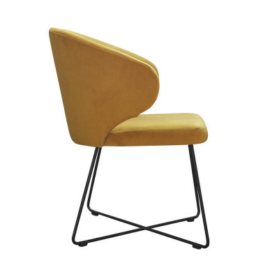 Modern Recliner Chairs Group 8 Chair Set Suite Yellow Upholstery Armrest