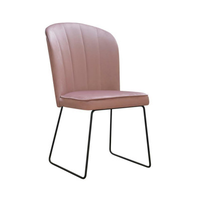 Chair 4x Dining room Upholstered Chair Lounge Textile Seat Armchair Set new Club TV