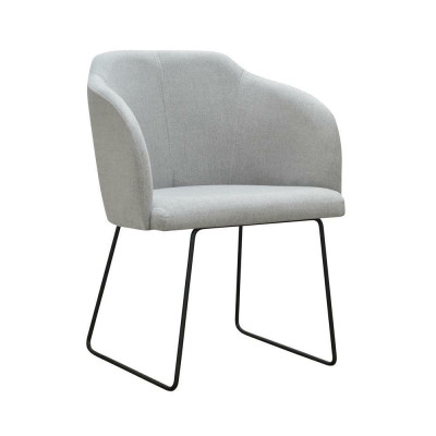 Chair 4x Dining room TV Lounge Club Textile Seat Armchair Set new