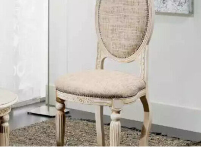 Chair Dining room Upholstered Chair Classic r new Furniture Textile Seat Armchair