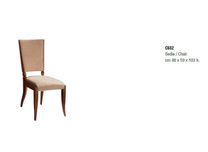 Chairs Dining room Armchair Upholstered Chair without Armrest Luxury Armchair