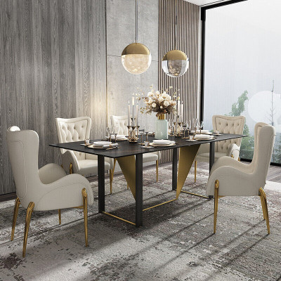 Dining Room Chesterfield 1x Chair Set Suite Seat Upholstery Living room