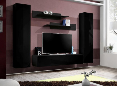 Complete e Set Wall unit Living room Luxury Furnishings Modern Furniture