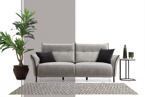 Luxury Three Seater Sofa Couch Designer Modern Upholstery Textile new Furniture
