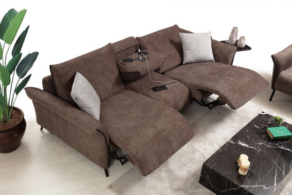 Luxury sofa couch living room four-seater upholstered sofa modern designer new