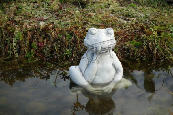Garden Decoration Frog Patio Decorative Stone Figures Statue
