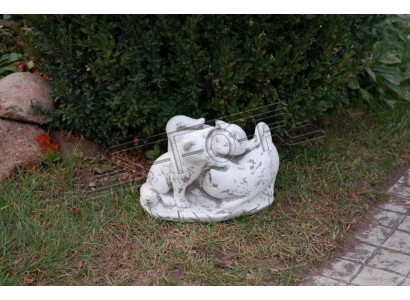 Garden Decoration Cat Patio Stone Figures Decorative Figure Statue