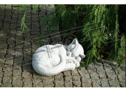 Garden Decoration Cat Patio Stone Figures Figure Decorative Statue