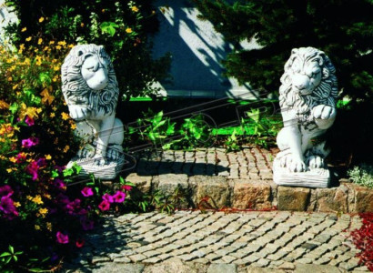 Garden Decoration Lion Statue Sculpture Figures Sculptures Nature Designer