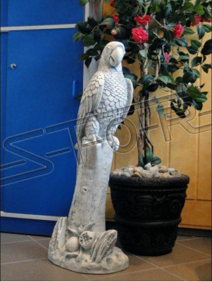Garden Decoration Parrot Patio Stone Figures Figure Decorative Statue