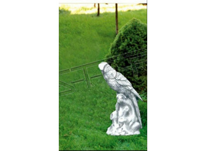Garden Decoration Parrot Patio Stone Figures Figure Statue