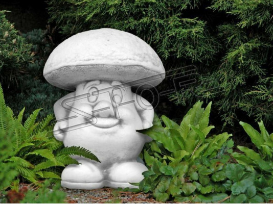 Garden Decoration Mushroom Patio Stone Decor Figure Figures Nature Statue
