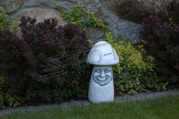 Garden Decoration Mushroom Patio Stone Figures Decor Figure Nature Statue