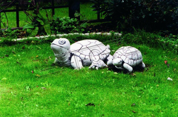Garden Decoration Turtle Patio Stone Figures Figure Decorative Statue