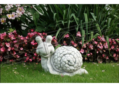 Garden decoration snail patio stone figures decoration