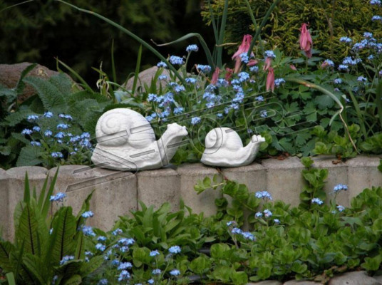 Garden Decoration Patio Stone Figures Figure Decorative Statue Sculpture