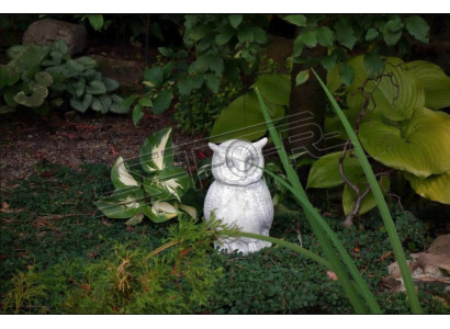 Garden Nature Decoration Owl Patio Stone Figures Decorative Statue