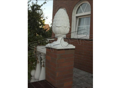 Garden Figure Stone Decoration Garden Column Sculpture Design Flower Abstract new