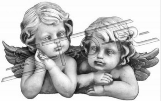 Grave Angel Guardian Angel Grave Decoration Stone Decoration Figure