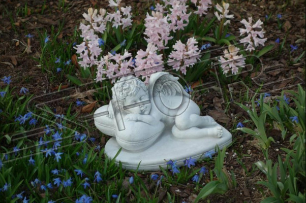 Grave Angel Guardian Angel Grave Decoration Stone Decoration Antique Style Figure