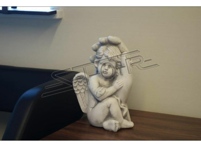 Grave Angel Cross Grave Decoration Grave Decoration Classic Stone Statue