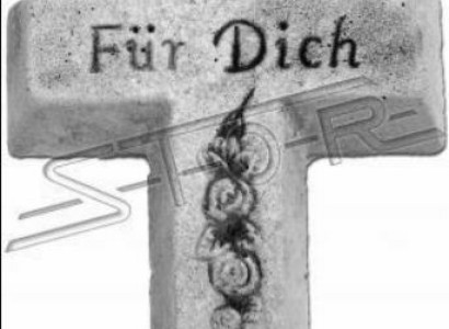 Grave Angel Cross Grave Decoration Grave Decoration Stone Classic Decoration Statue