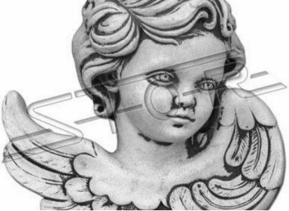 Grave decoration grave stone decoration angel figure sculpture decoration God holy