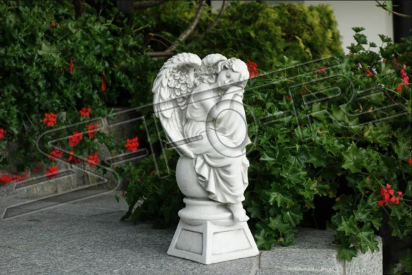 Grave decoration grave stone decoration figure sculpture angel god decoration holy