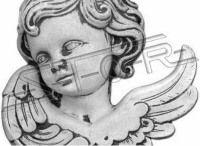 Gravestone Gravestone Decoration Angel Figure Sculpture Natural White God