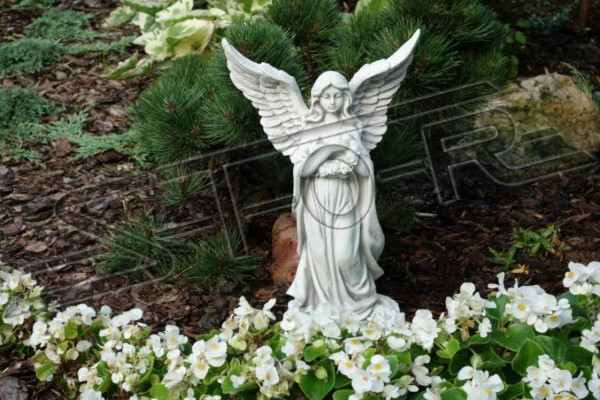 Grave decoration grave stone decoration figure sculpture decoration angel god holy