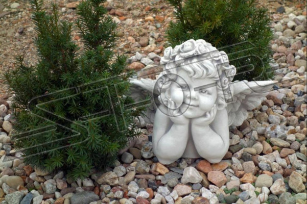 Grave decoration grave stone decoration figure sculpture angel decoration God holy