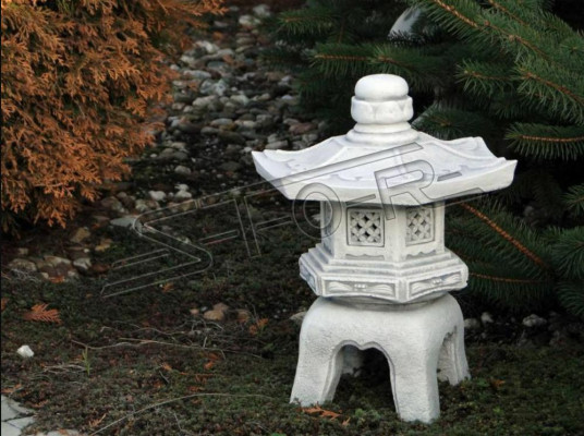 Japanese Garden Decoration Garden Decorative Statue Figure White Sculpture