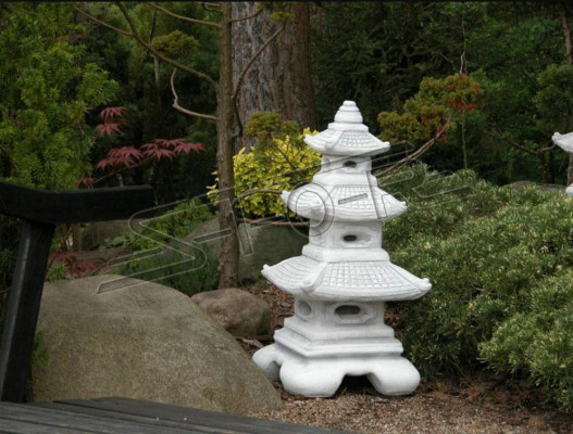 Japanese Garden Lamps Decoration Lighting Bird Bath