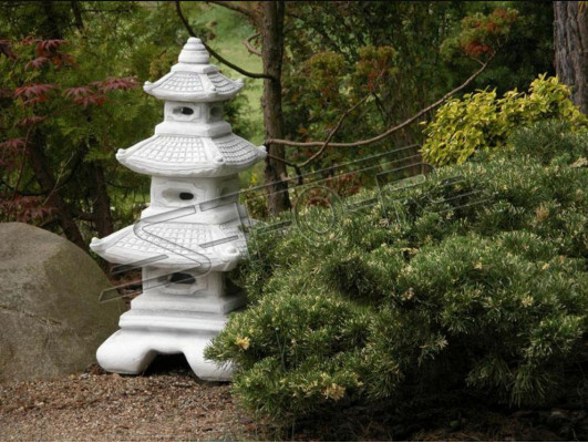 Japanese Garden Lamps Decoration Lighting Bird Bath