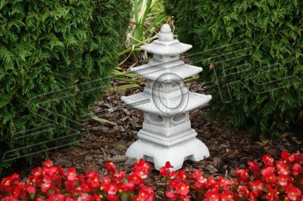 Japanese Garden Lamps Decoration Lighting White Natural Bird Bath