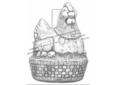 Chick Chicken Garden Figure Statue Figures Statues Sculpture Decoration