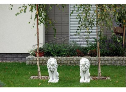 Lion Garden Figure Decorative Patio Garden Sculpture Figures Sculptures